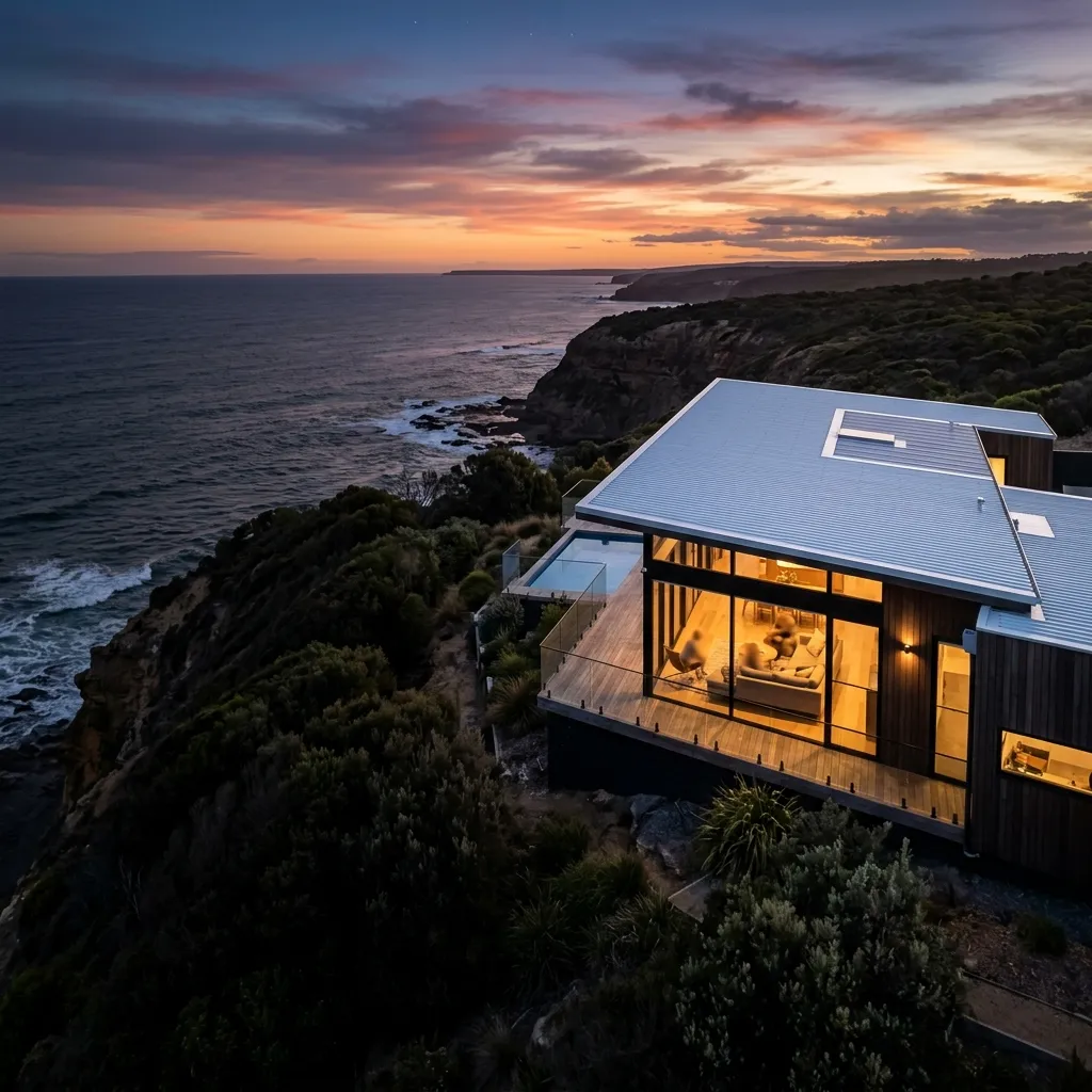 Sleek Silver-Grey Cladding