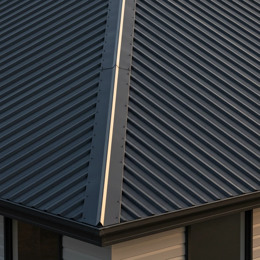 After: Premium restored clean Colorbond steel roof